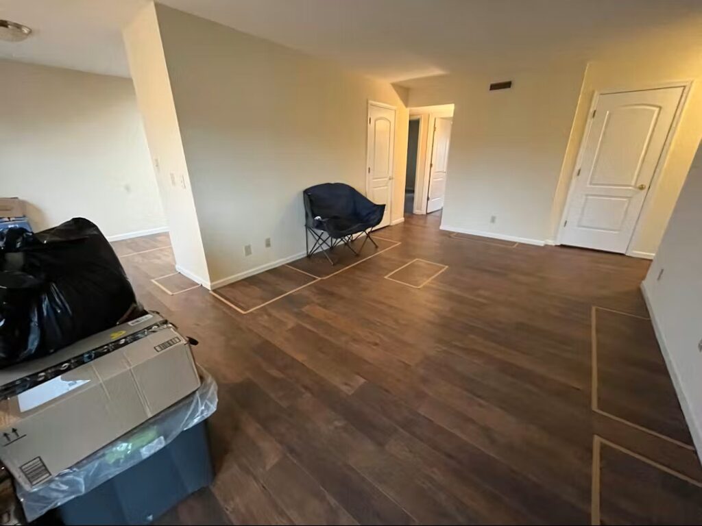 flooring progress